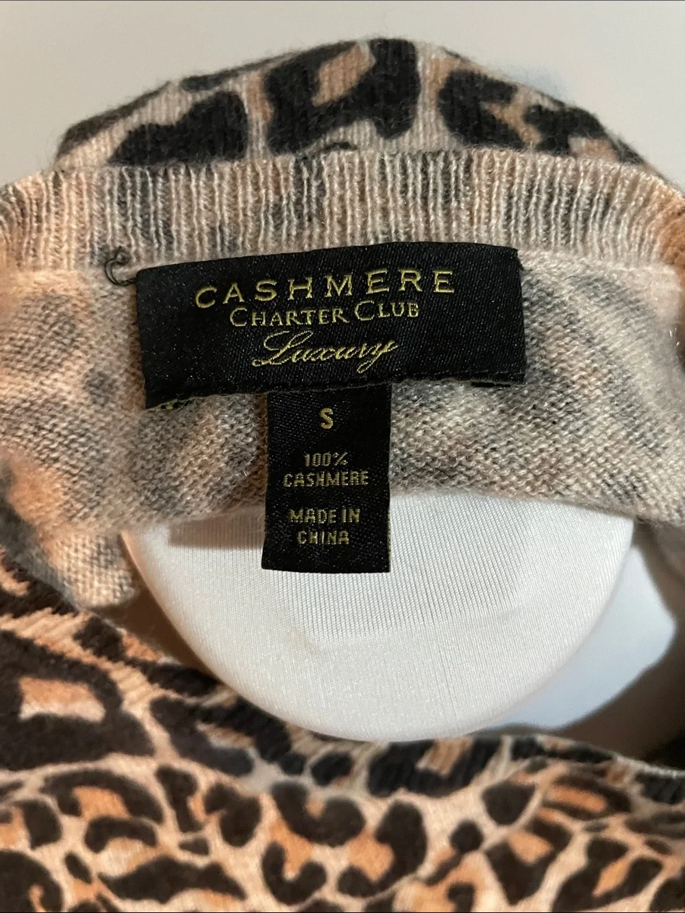 Charter Club cashmere charter